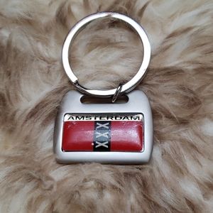 Amsterdam Red  District key holder